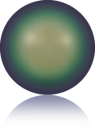 Crystal Scarabaeus Green Pearl, 5mm
